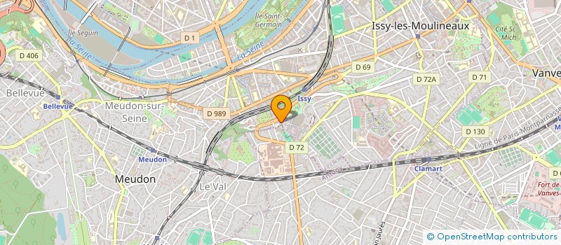 localisation de l'entreprise GEDGAMES à ISSY-LES-MOULINEAUX