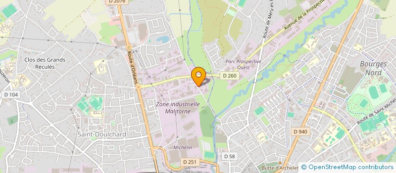 localisation de l'entreprise GEDHIF  SAINT-DOULCHARD