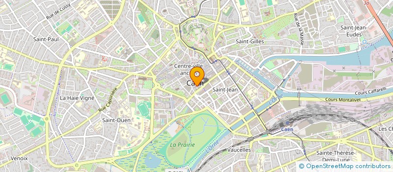 localisation de l'entreprise GEDIM à CAEN