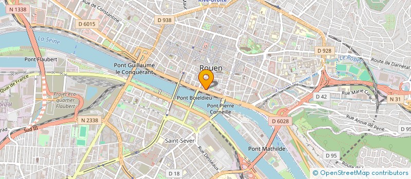 localisation de l'entreprise GEDIMM à ROUEN