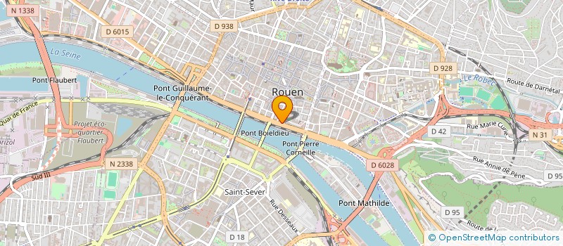 localisation de l'entreprise GEDIMM ENVIRONNEMENT  ROUEN