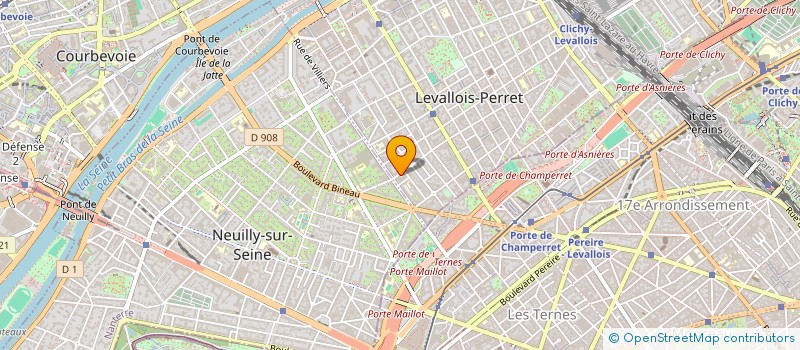 localisation de l'entreprise GEDINVEST EXPLOITATION à LEVALLOIS-PERRET