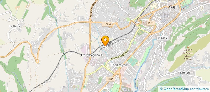 localisation de l'entreprise GEDL  GAP