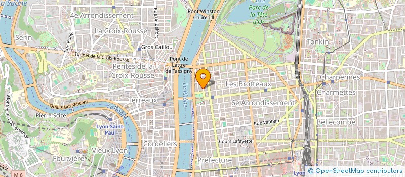 localisation de l'entreprise GEDO à LYON
