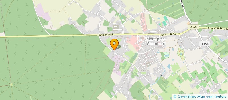 localisation de l'entreprise GEDO  TOUR EN SOLOGNE