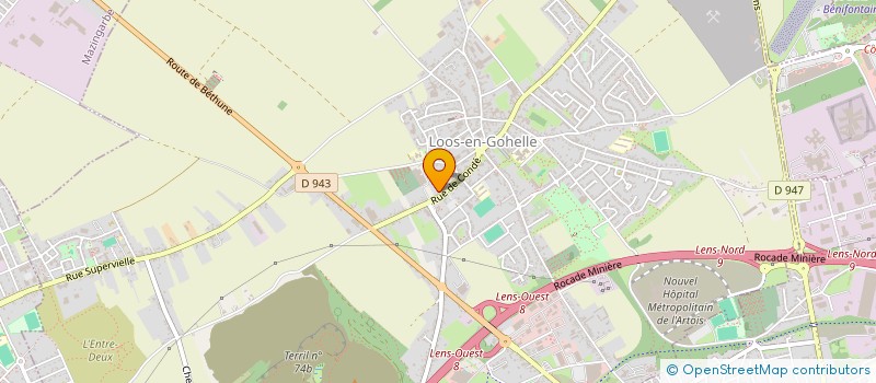 localisation de l'entreprise GEDO  LOOS-EN-GOHELLE