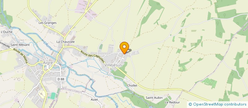 localisation de l'entreprise GEDOC à AIGRE