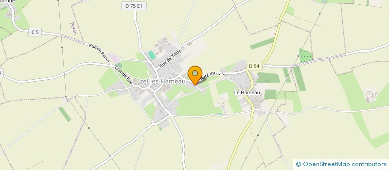 localisation de l'entreprise GEDOM  IZEL-LES-HAMEAU