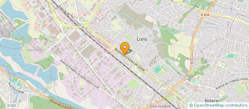 localisation de l'entreprise GEDONE TECHNOLOGIES à LONS