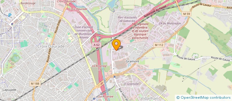 localisation de l'entreprise GEDY MASTERS à TOULOUSE
