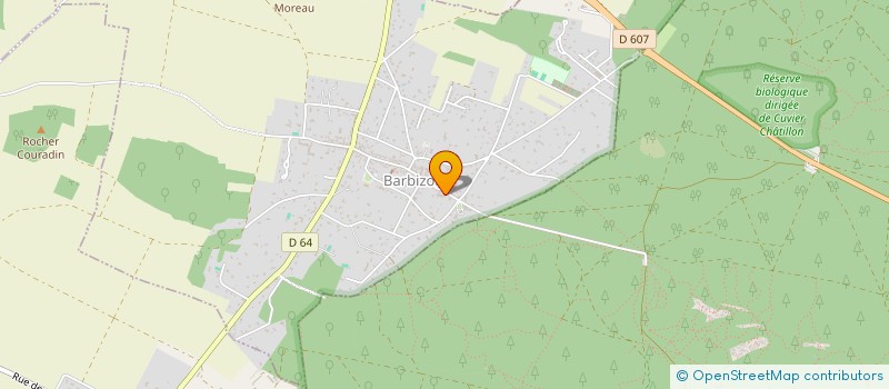 localisation de l'entreprise GEE'S à BARBIZON