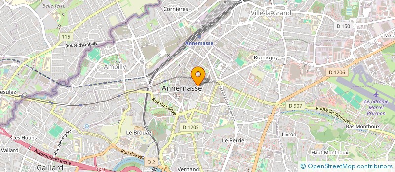 localisation de l'entreprise GEEK ALP'FEST  ANNEMASSE