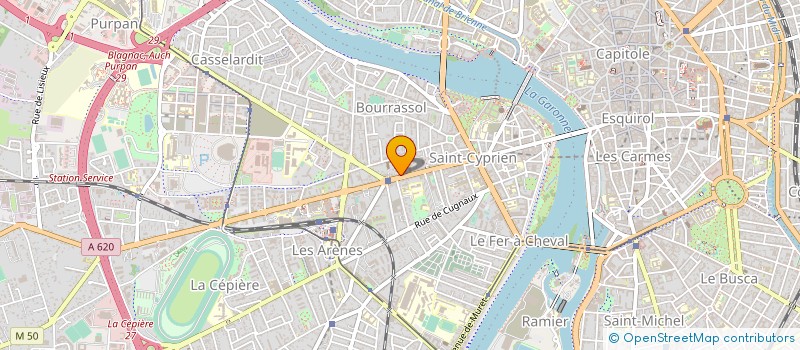 localisation de l'entreprise GEEK I.T. à TOULOUSE