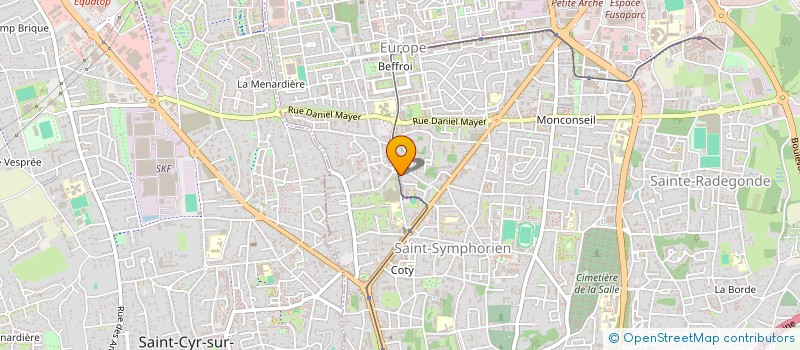 localisation de l'entreprise GEEK&STORM à TOURS