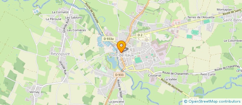 localisation de l'entreprise GEEKBOAT WORLD à PONT-DE-VAUX