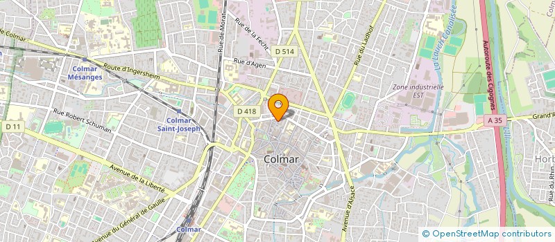 localisation de l'entreprise GEEKING DOME  COLMAR