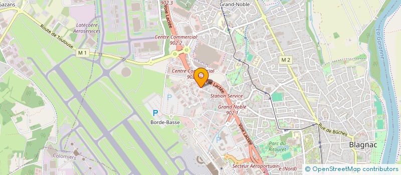 localisation de l'entreprise GEEKLAND à BLAGNAC