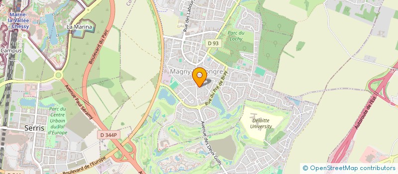 localisation de l'entreprise GEEKONGRASS  MAGNY-LE-HONGRE