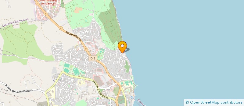 localisation de l'entreprise GEEKOU à MARTIGUES