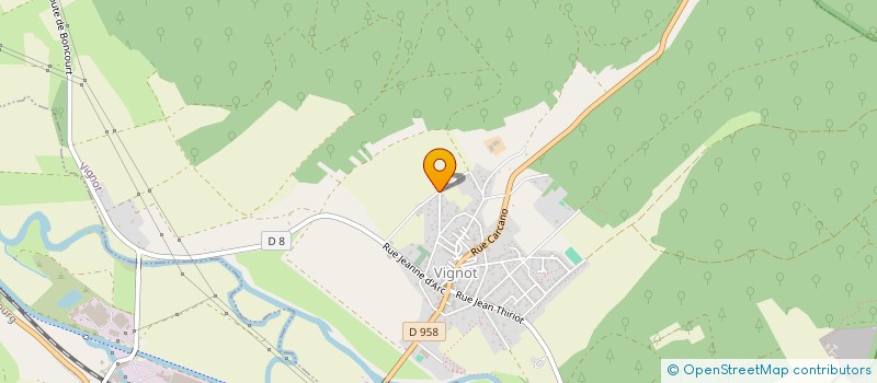 localisation de l'entreprise GEEQ à VIGNOT