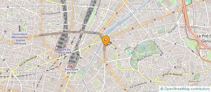 localisation de l'entreprise GEEST  PARIS