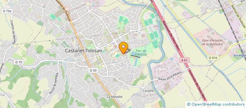localisation de l'entreprise GEESTU SUNUGAL : ASSOCIATION DE CODEVELOPPEMENT DE SALY à CASTANET-TOLOSAN