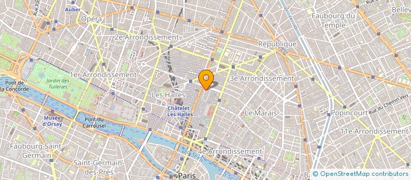 localisation de l'entreprise GEET  PARIS