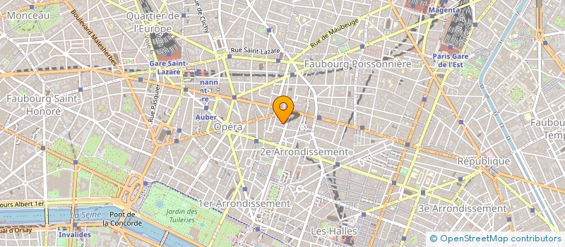 localisation de l'entreprise GEEX à PARIS