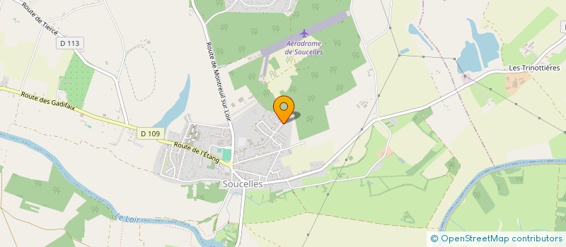 localisation de l'entreprise GEFAC  RIVES-DU-LOIR-EN-ANJOU