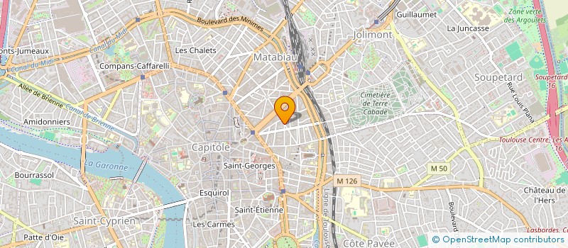 localisation de l'entreprise GEFAIM à TOULOUSE