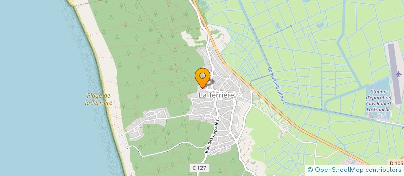 localisation de l'entreprise GEFAN  LA TRANCHE-SUR-MER