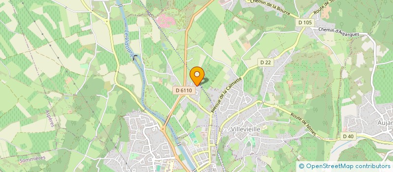 localisation de l'entreprise GEFE  VILLEVIEILLE