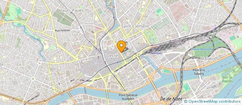 localisation de l'entreprise GEFEBO à NANTES