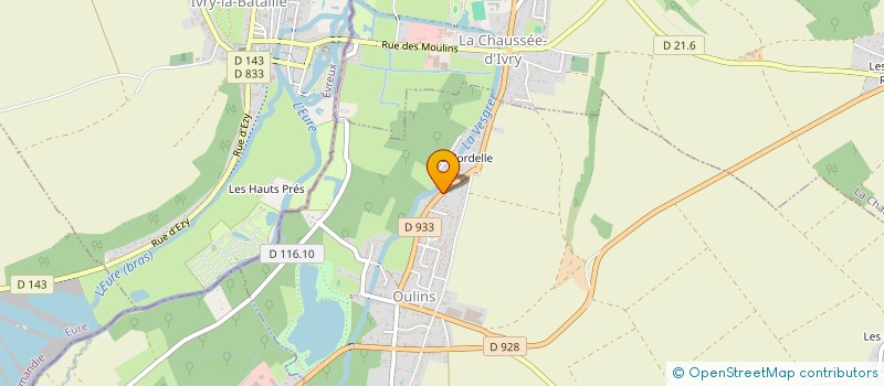 localisation de l'entreprise GEFELEC à OULINS