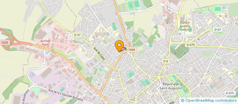 localisation de l'entreprise GEFERBAT  LESDINS