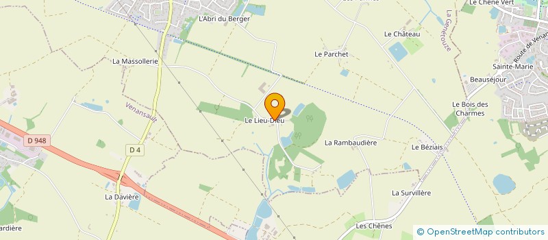 localisation de l'entreprise GEFF IMMOBILIER  LA GENETOUZE