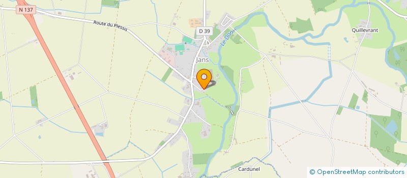 localisation de l'entreprise GEFF LO  JANS