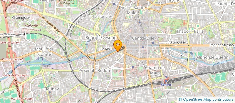 localisation de l'entreprise GEFFLOT INVEST  RENNES