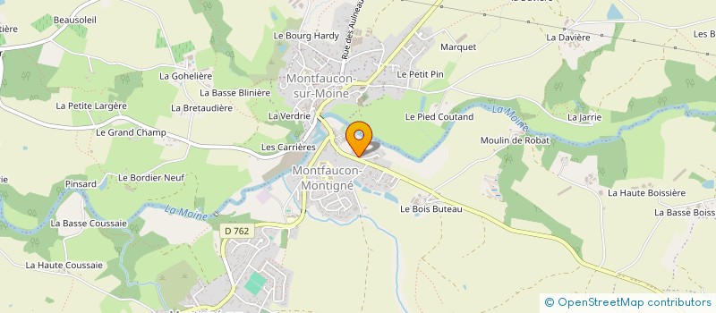 localisation de l'entreprise GEFFRAY à SEVREMOINE