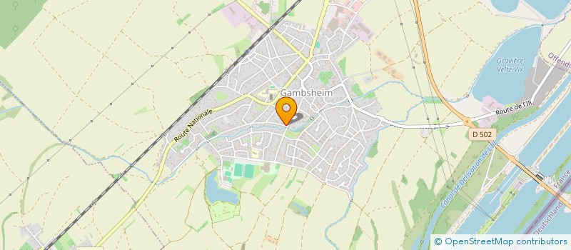 localisation de l'entreprise GEFFRE LA SOLUTION IMMO  GAMBSHEIM