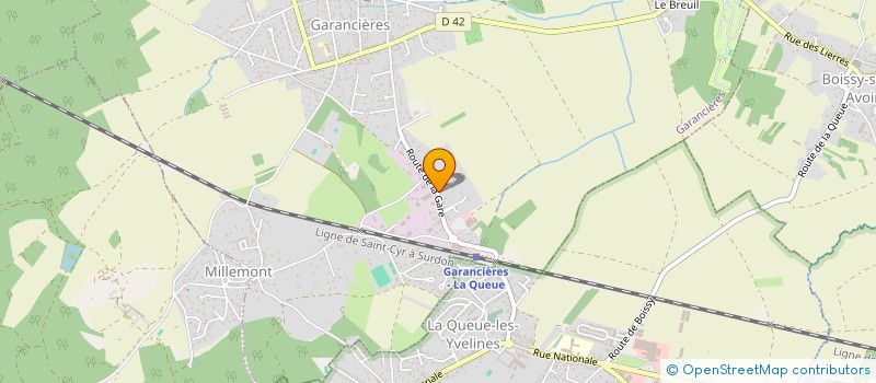 localisation de l'entreprise GEFFROY à GARANCIERES