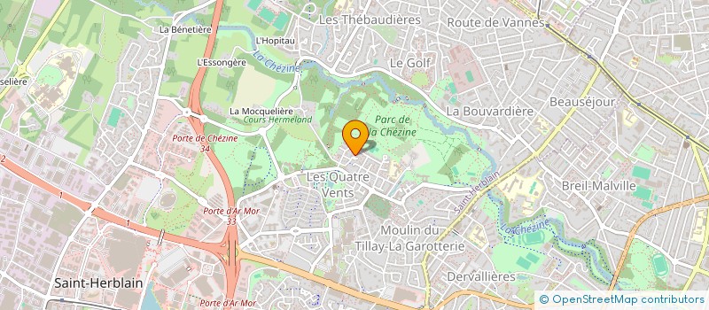 localisation de l'entreprise GEFFROY-DAYCARD & FILS  SAINT-HERBLAIN