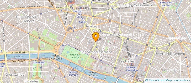 localisation de l'entreprise GEFI PATRIMOINE à PARIS