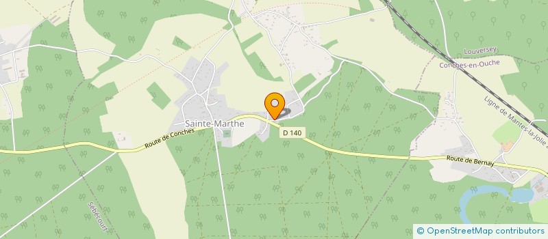 localisation de l'entreprise GEFICO-FLIPO  SAINTE-MARTHE