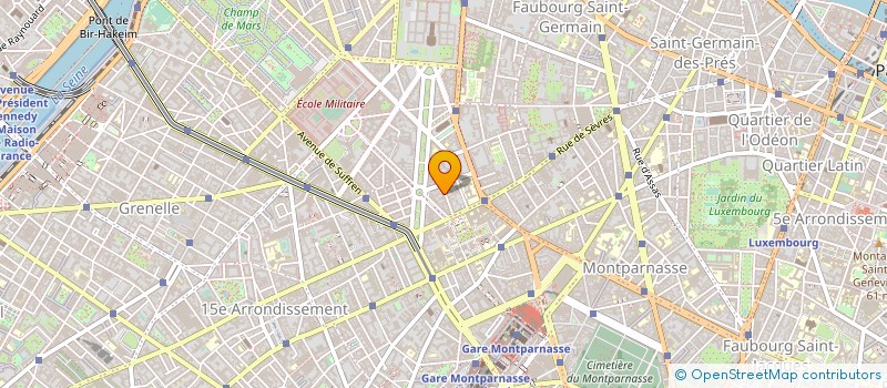localisation de l'entreprise GEFIMER à PARIS