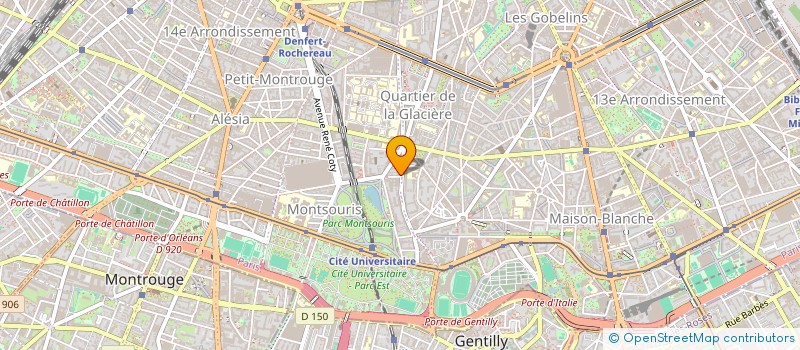 localisation de l'entreprise GEFIMO  PARIS