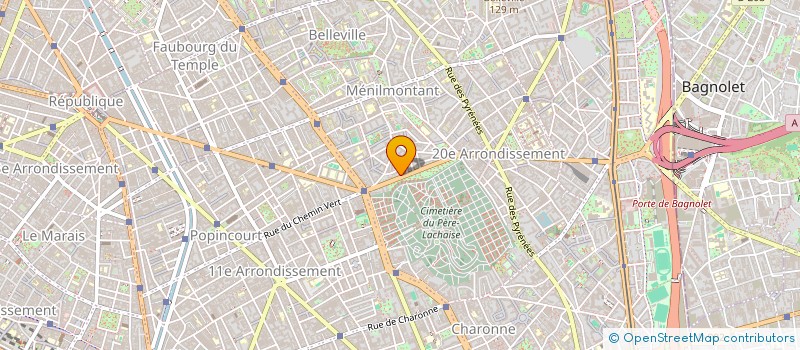 localisation de l'entreprise GEFINA  PARIS