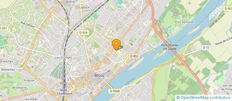 localisation de l'entreprise GEFIPAR à BLOIS