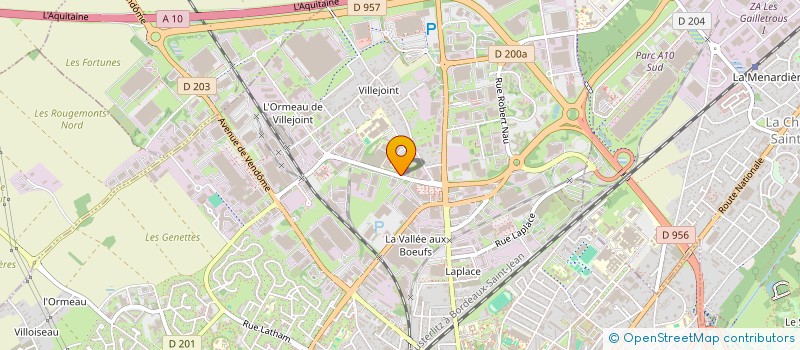 localisation de l'entreprise GEFIPRINT à BLOIS