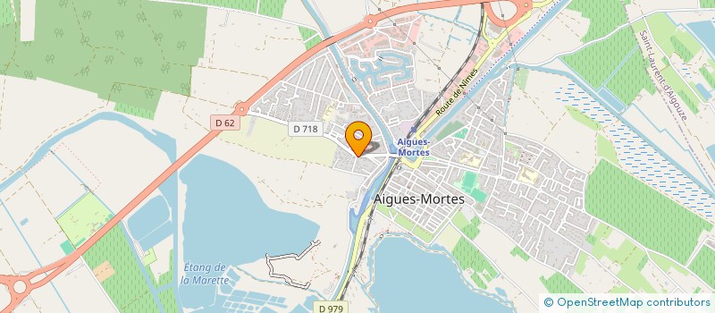 localisation de l'entreprise GEFLO  SAINT LAURENT D'AIGOUZE